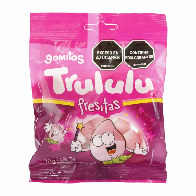 Gomas Trululu Fresita Bolsa 70 g