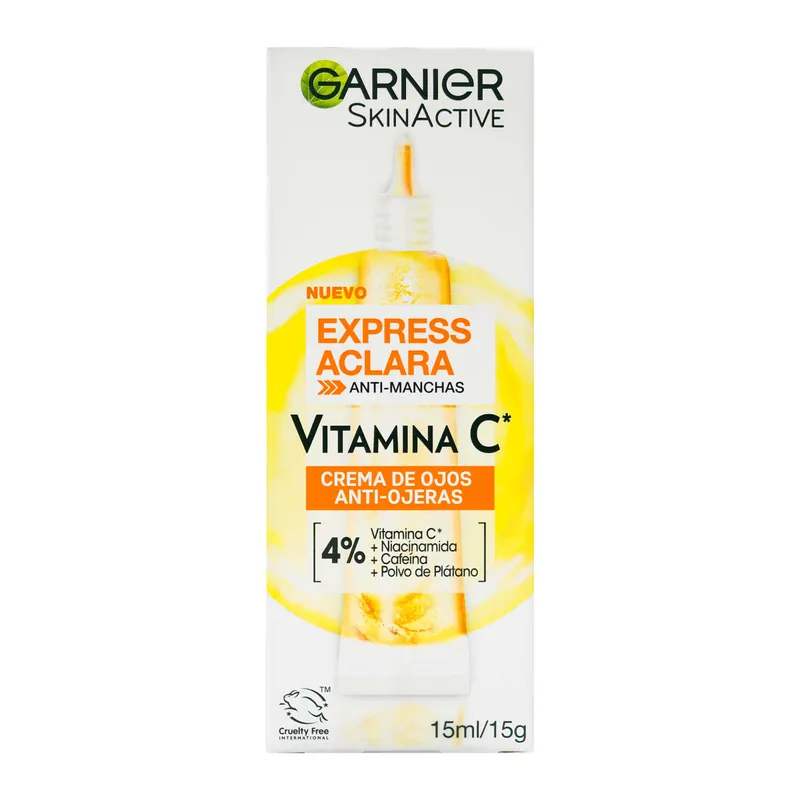 Crema de Ojos Anti Ojeras Garnier 15 mL