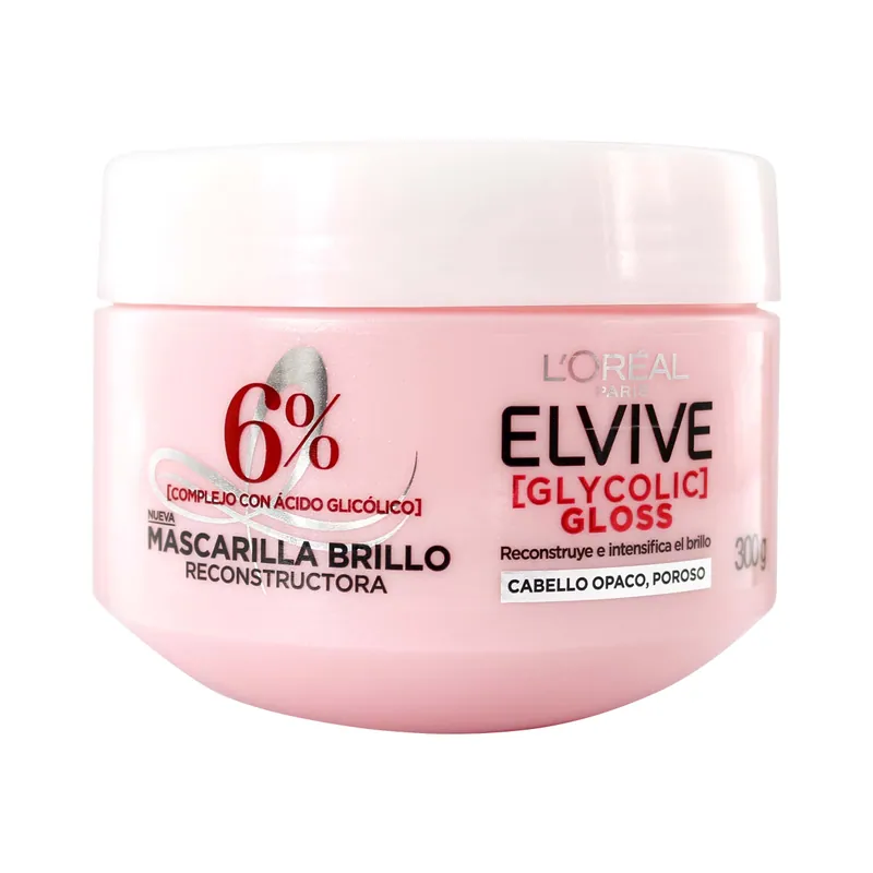 Tratamiento Elvive Glycolic Gloss 300 g