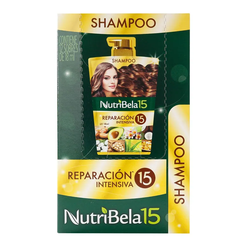 Champú Nutribela Rep Intensiva 18 mL 12sbs