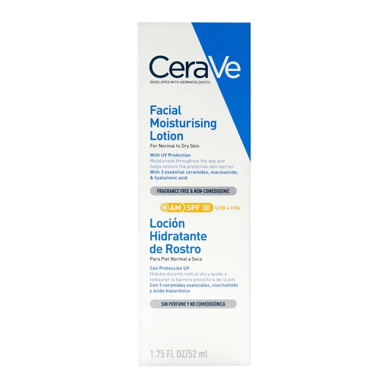 Cerave loción Hidr Spf30 52 mL