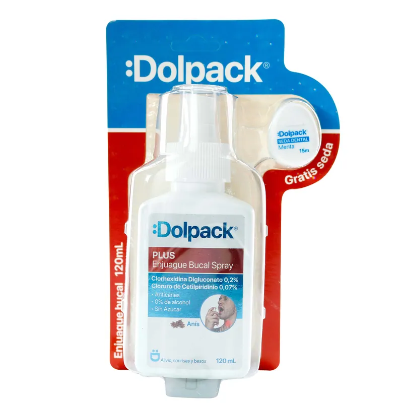 Enj Buc Clorhex Dolpack 0.2 spray 120 Ml+se
