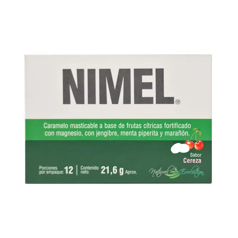 Nimel Cereza 12 tabletas Mastic Nat Evol ICOM