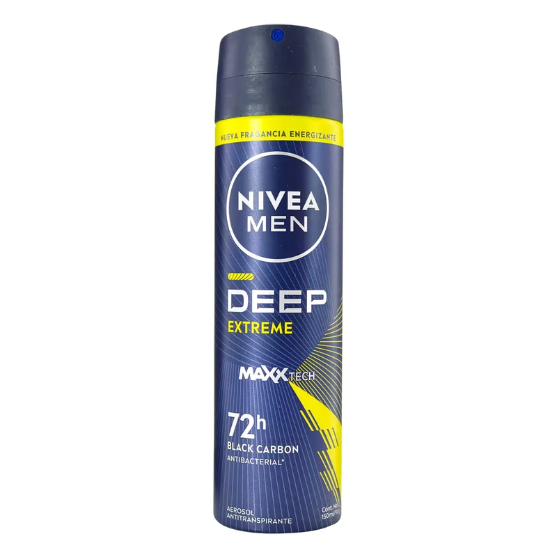 Desodorante Nivea Men Deep Extreme Aerosol 150 mL