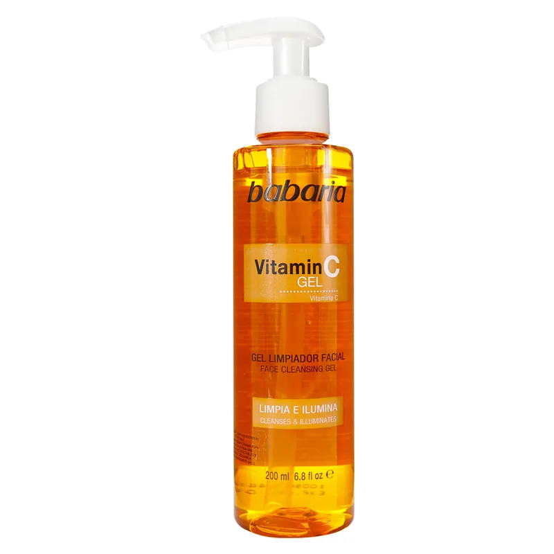 Gel Babaria Limp Fac Vitamina C 200 mL