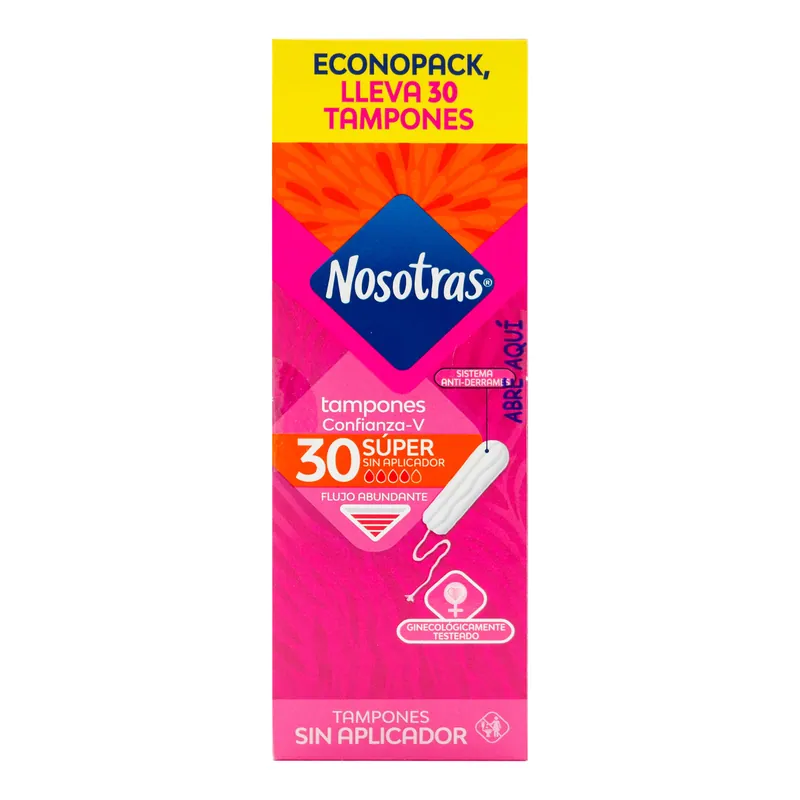 Tampon Nos Digita Super 30und sin Apl