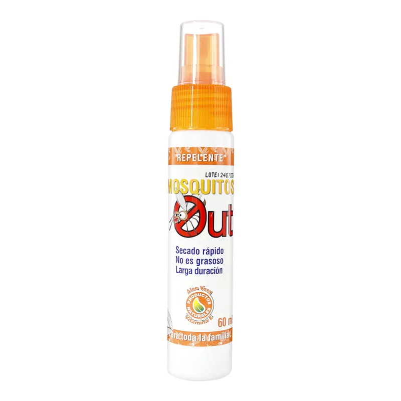 Repelente Out Mosquitos Aloe Vera 60 mL
