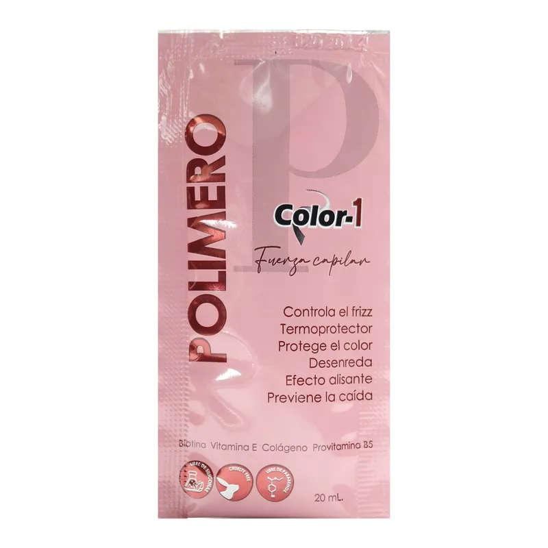 Trata Capilar Polimero 20 mL Color-1 sobres