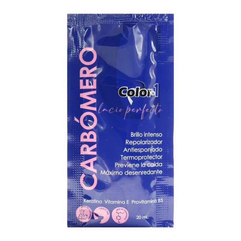 Trata Capilar Carbomer 20 mL Color-1 sobres