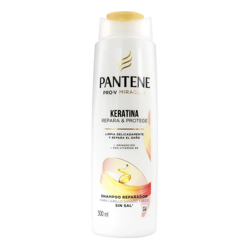 Champú Pantene Keratina Rep Prot 300 mL