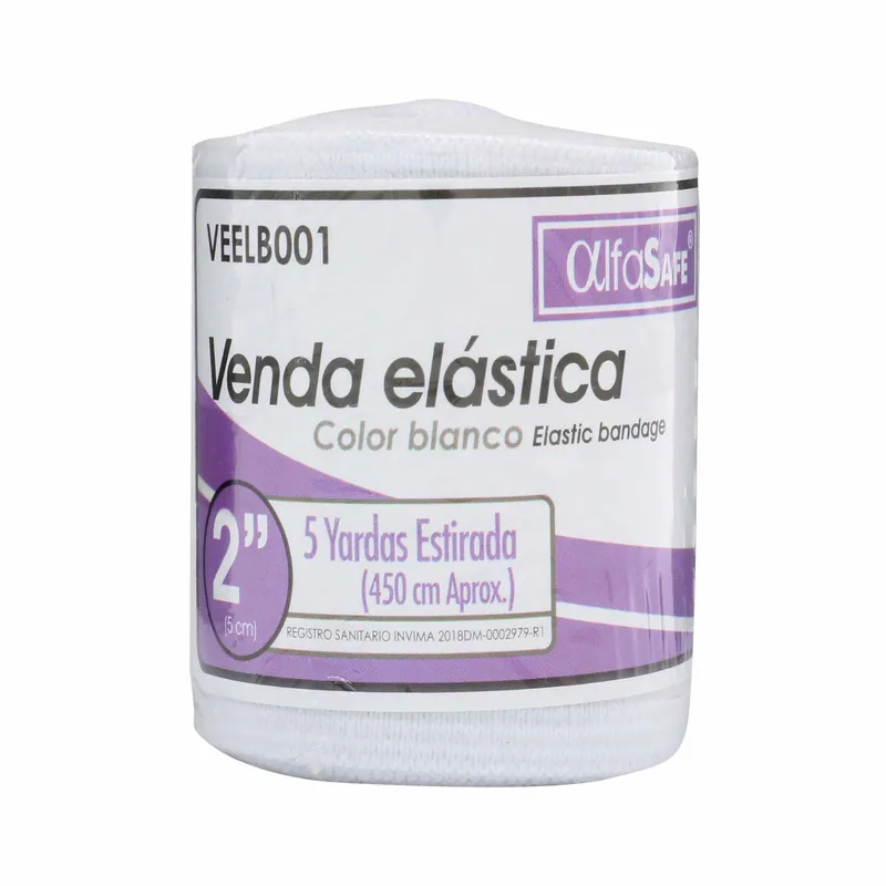 Venda elástica Blanca Alfa 2x5