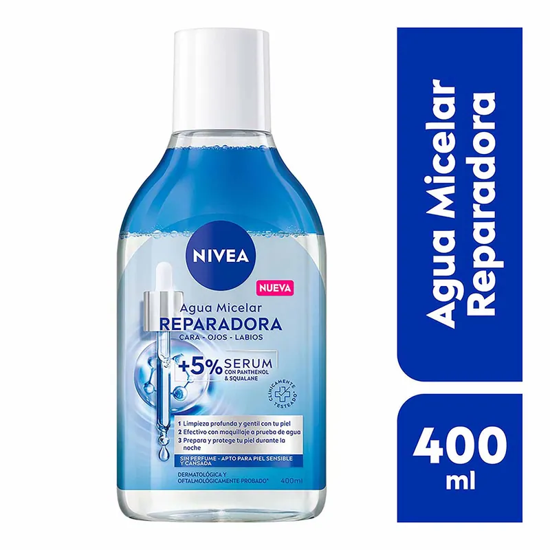 Nivea Agua Micelar Reparadora 400 mL