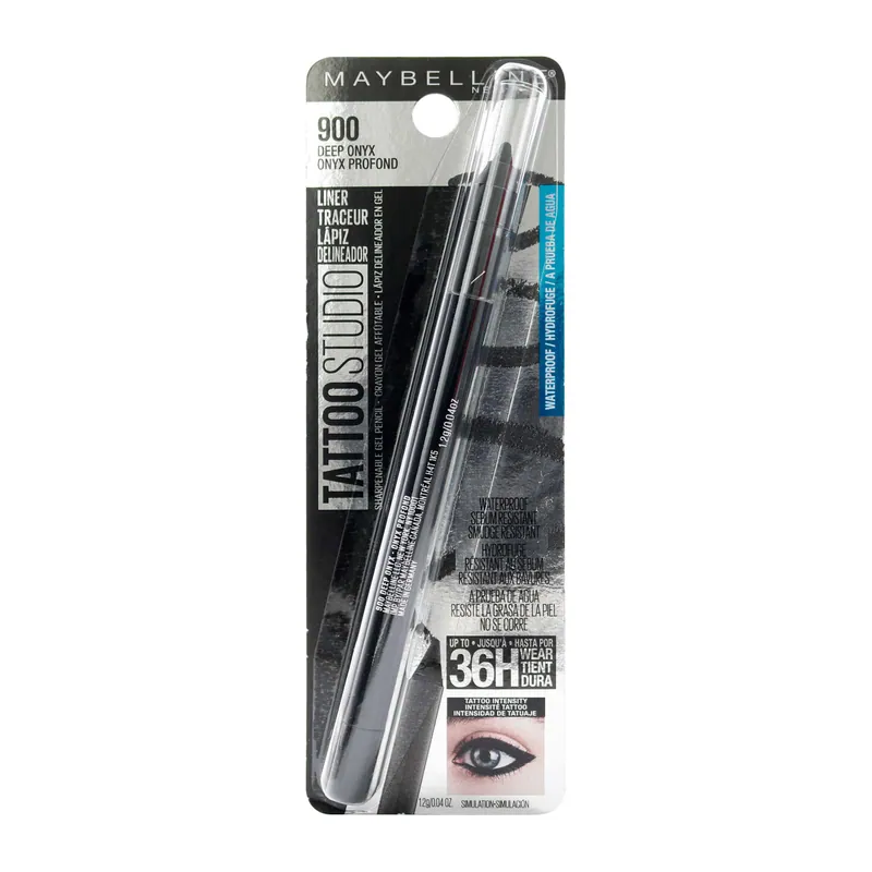 Delineado Rojos Maybelline Negro