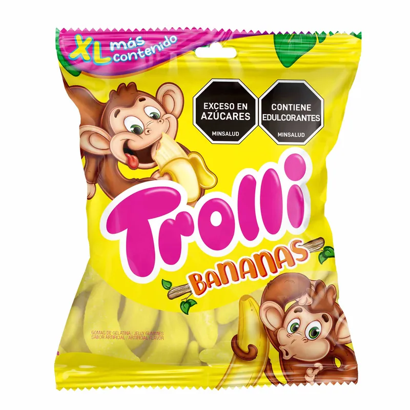 Gomas Trolli Bananas 70grs
