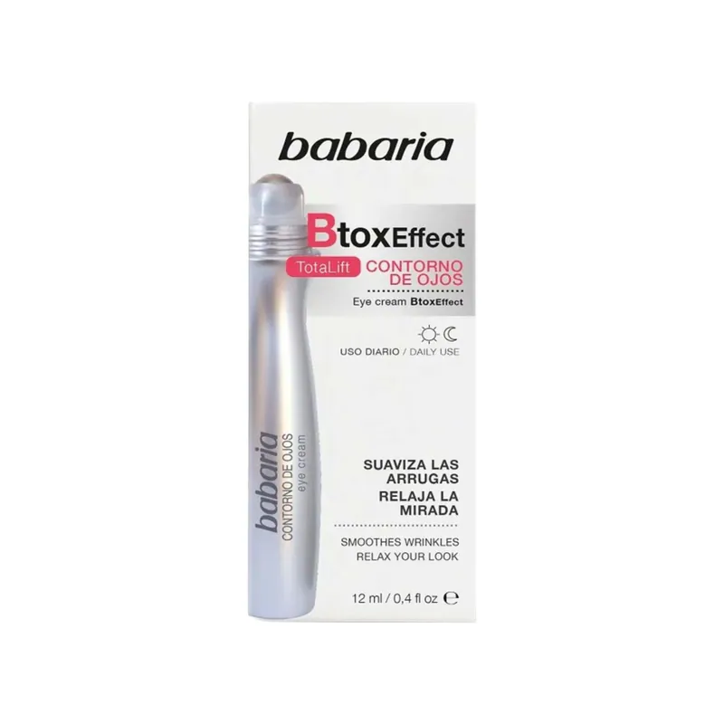 Contorno Ojos Babaria Roll-On Btox 12 mL