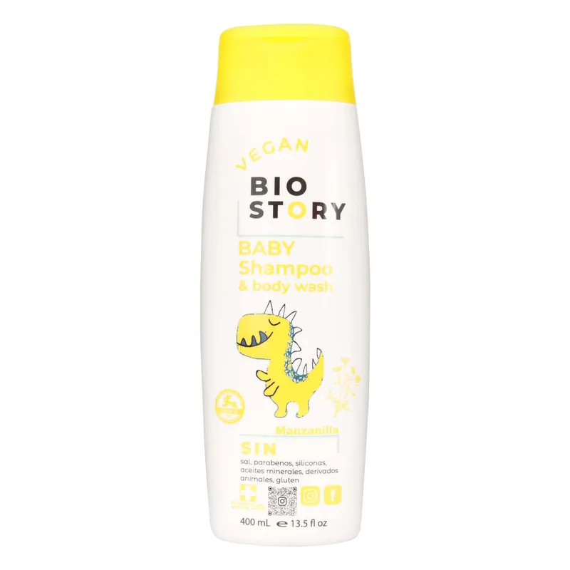Champú Baby Bio Story Manzanilla 400 mL