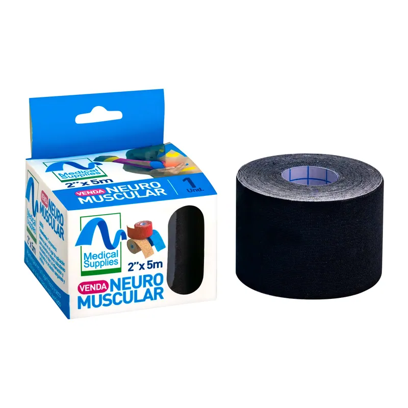Venda Neuromuscular Negro 2x5 M