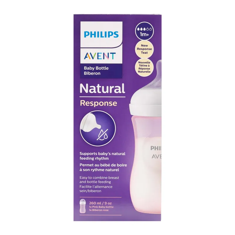 Biberon Philips Avent Nat Ros 260 mL 9oz