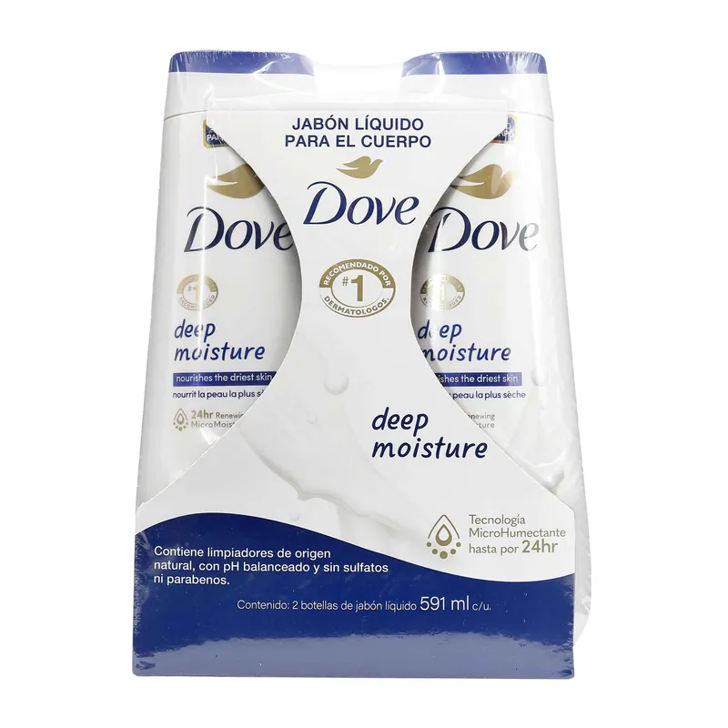 Jabon Liqui Dove Deep Moisture 591 mL