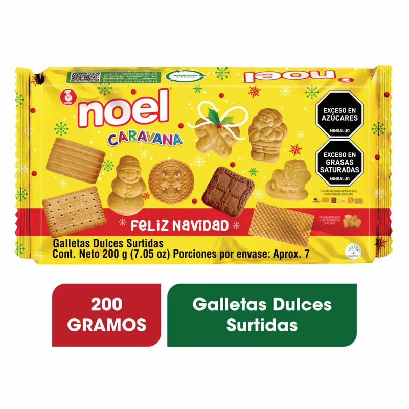Galleta Navid Noel Carava Surt 200 g