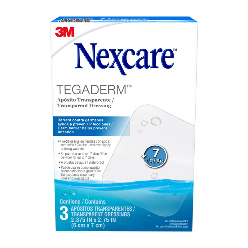 Aposito Transparente Tegaderm 3und