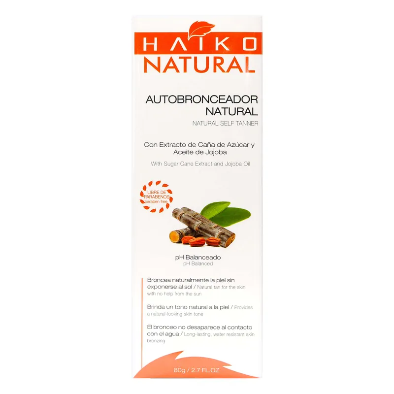 Autobronceador Natural 80 g Haiko