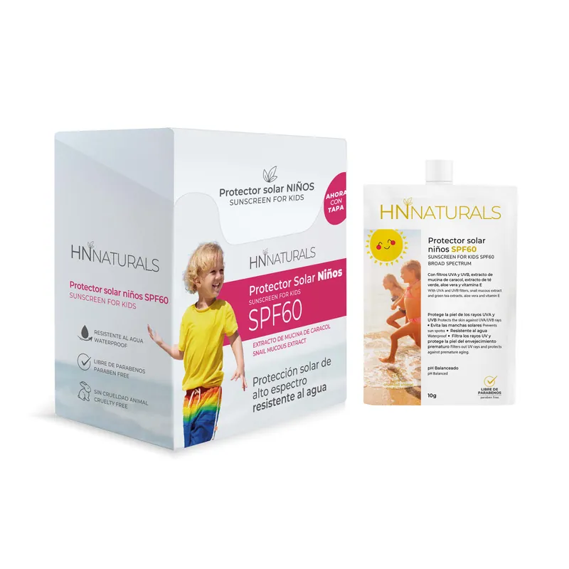 Protector Solar niños 12 sobres 10 g Haiko