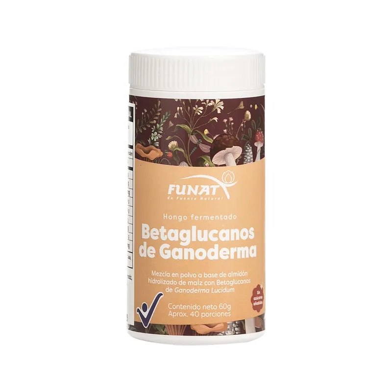 Betaglucanos Ganoderma Hongo 60 g Funat
