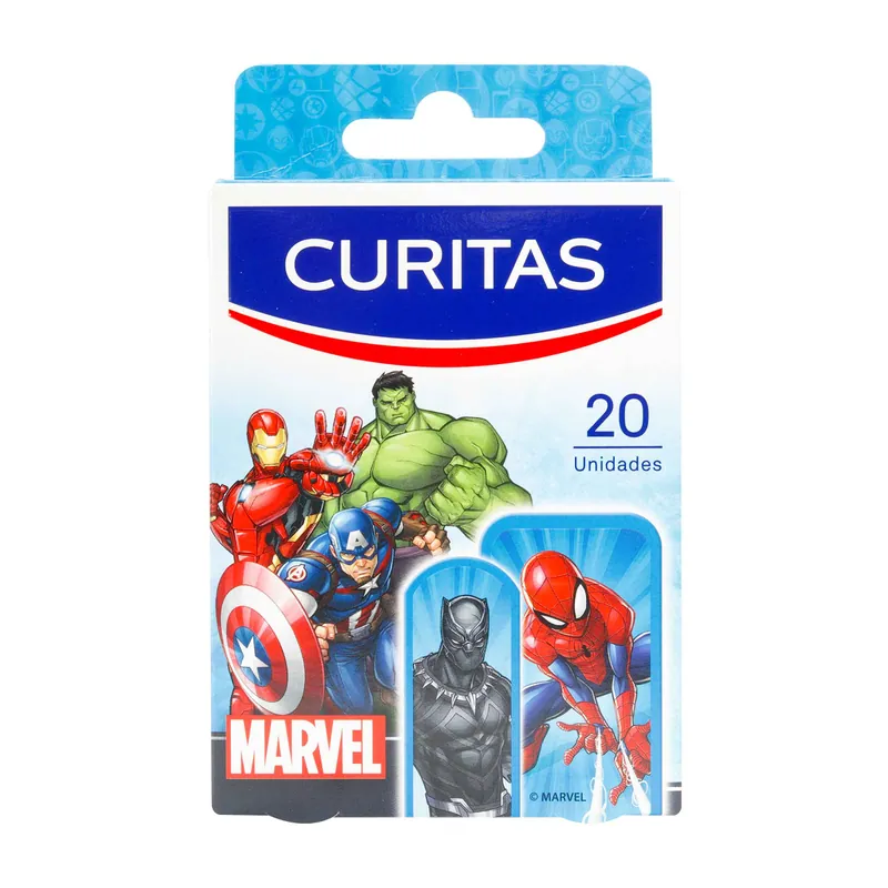 Curitas Kids Marvel Aveng Surtida 20 unidades