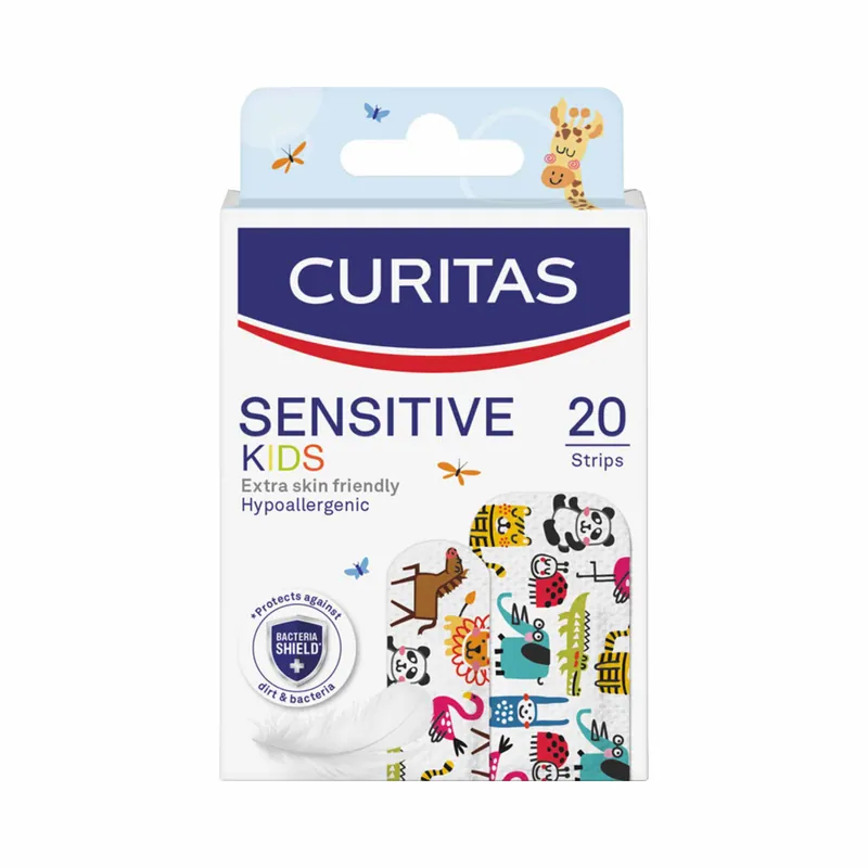 Curitas Kids Animal Sensitive 20 unidades