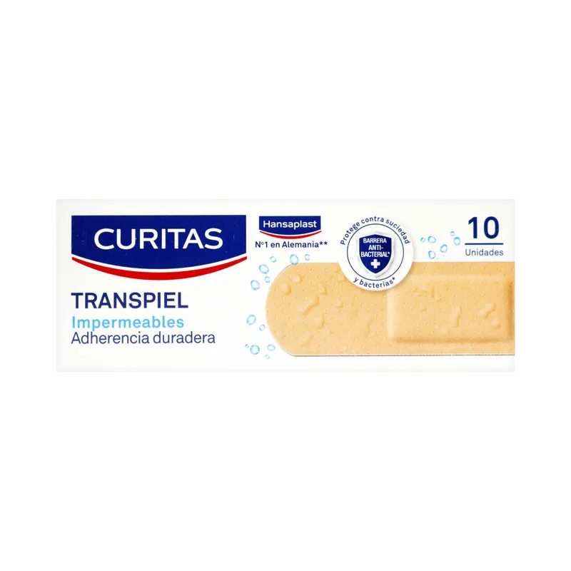 Curitas Transpiel 10 unidades