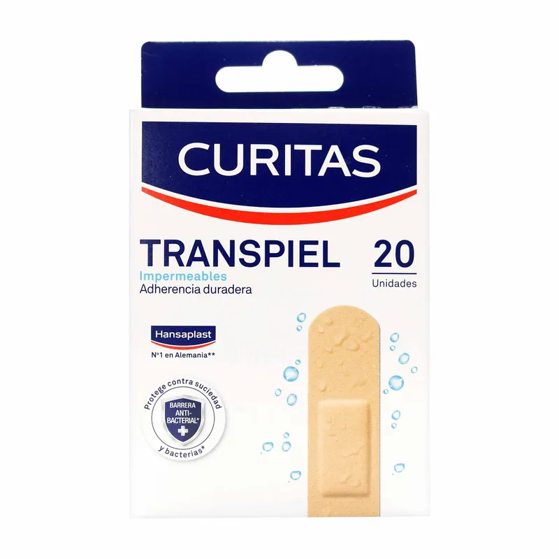 Curitas Transpiel 20 unidades