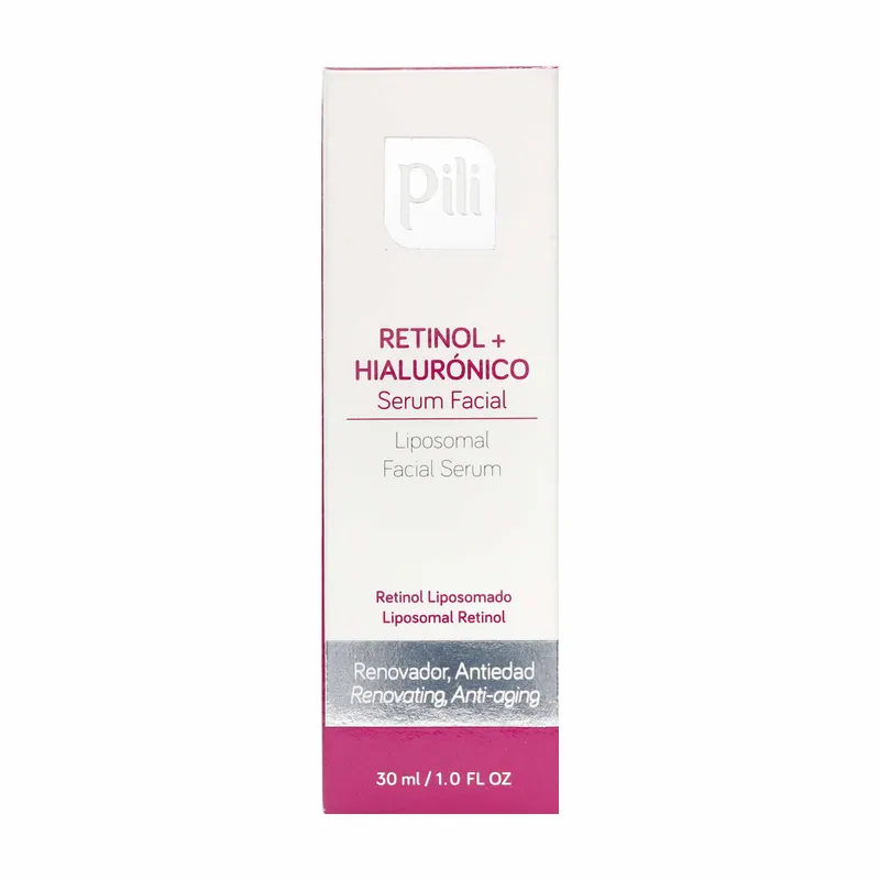 Serum Facial Retinol Hialuron Pili 30 mL
