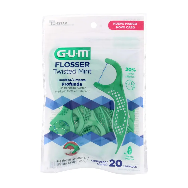 Hilo Dental Gum Flosser Menta 20 unidades