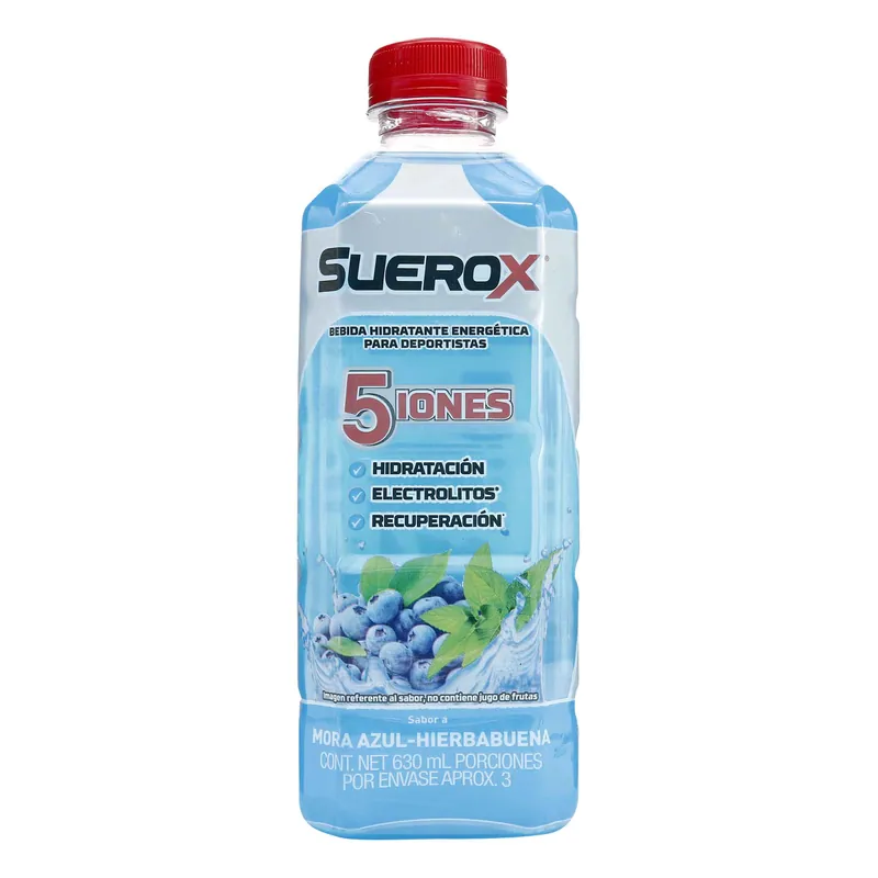 Suerox Beb Hid Ene Mora Azul 630 mL