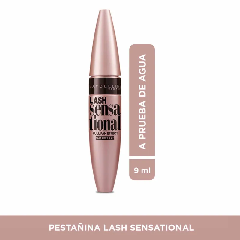 Pestañina Maybelline Lash Sensa Neg Agua