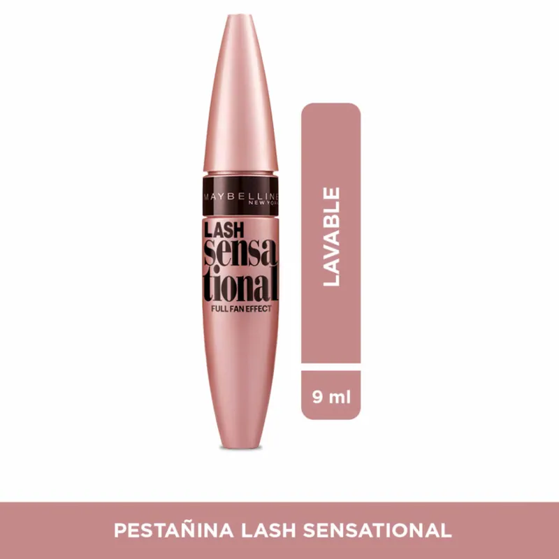 Pestañina Maybelline Lash Sensa Neg Lava