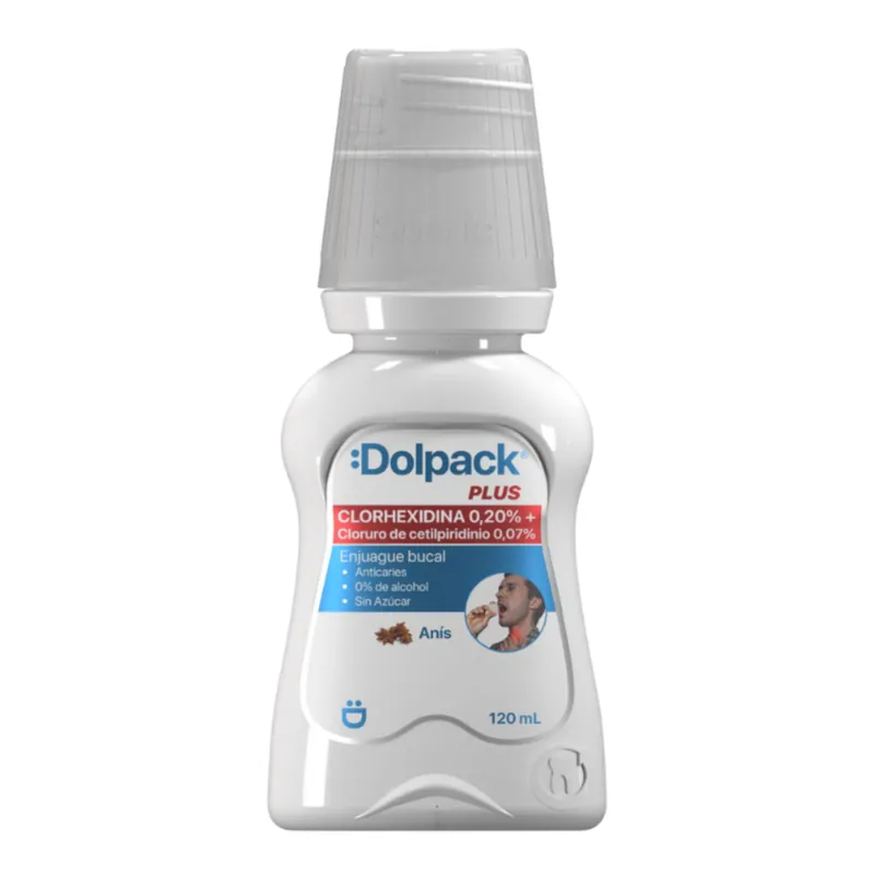 Enj Buc Clorhex Dolpack Plus 0.20% 120 mL