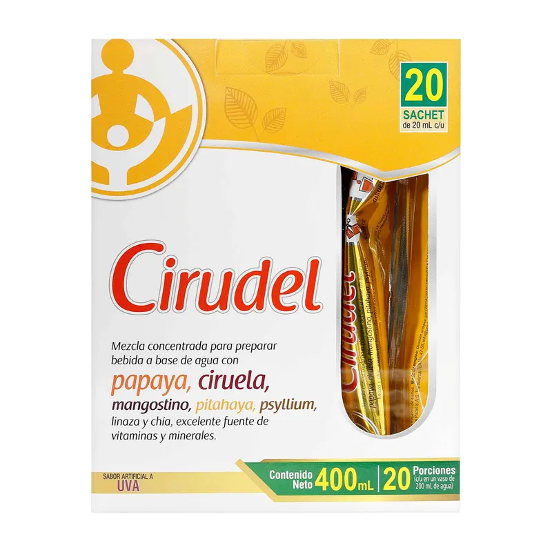 Cirudel 20 mL 20 sobres