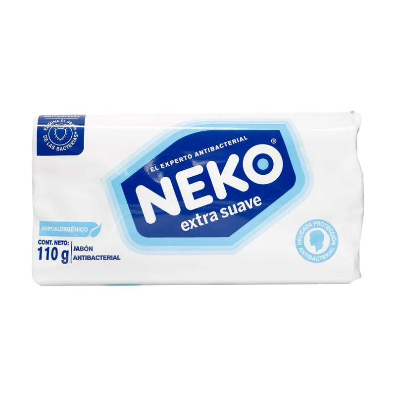 Jabon Antibacter Neko Extra Suave 110grs