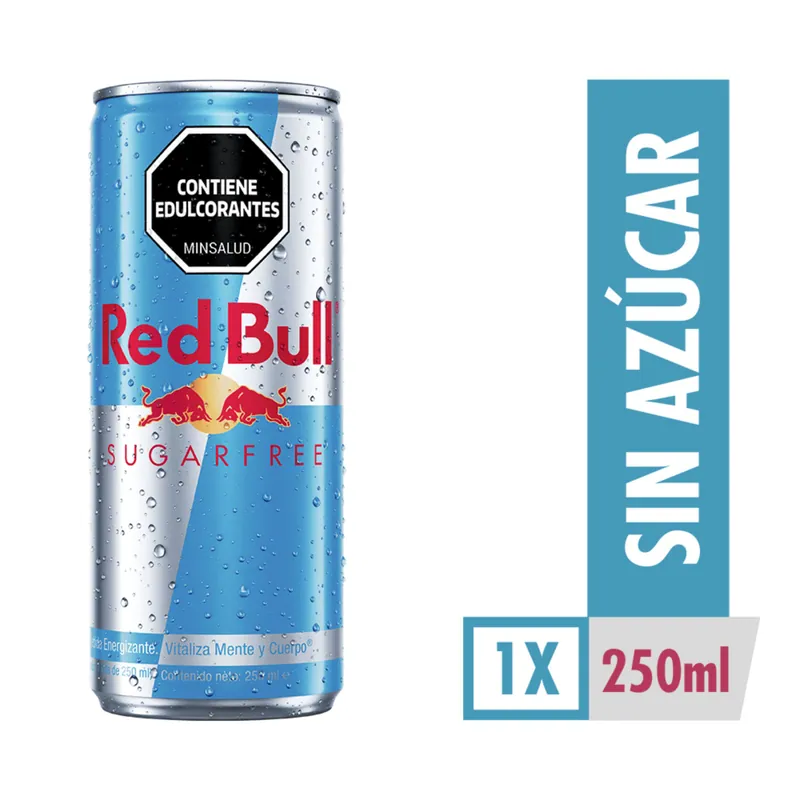 Red Bull sin Azucar Lata 250 mL