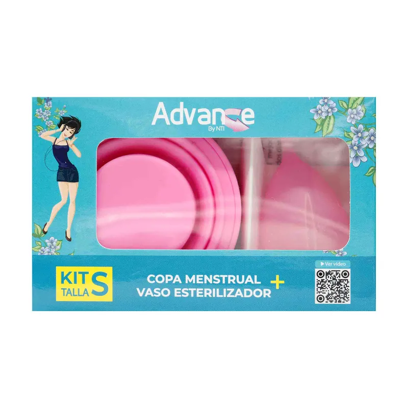 Kit Copa Menstrual S+vaso Esterili Nti