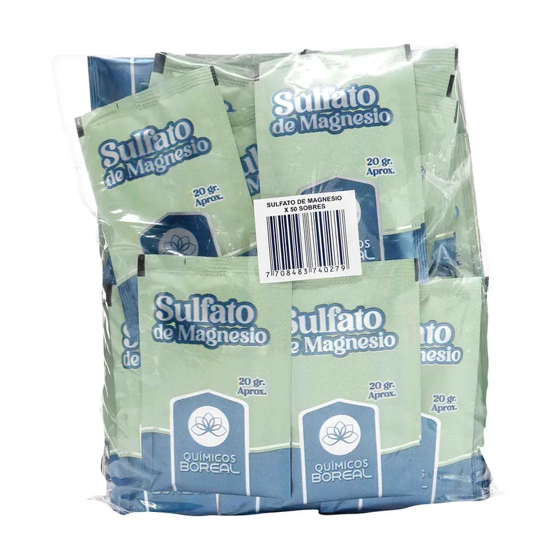 Sulfato de Magnesia 50 sobres 20 g Boreal