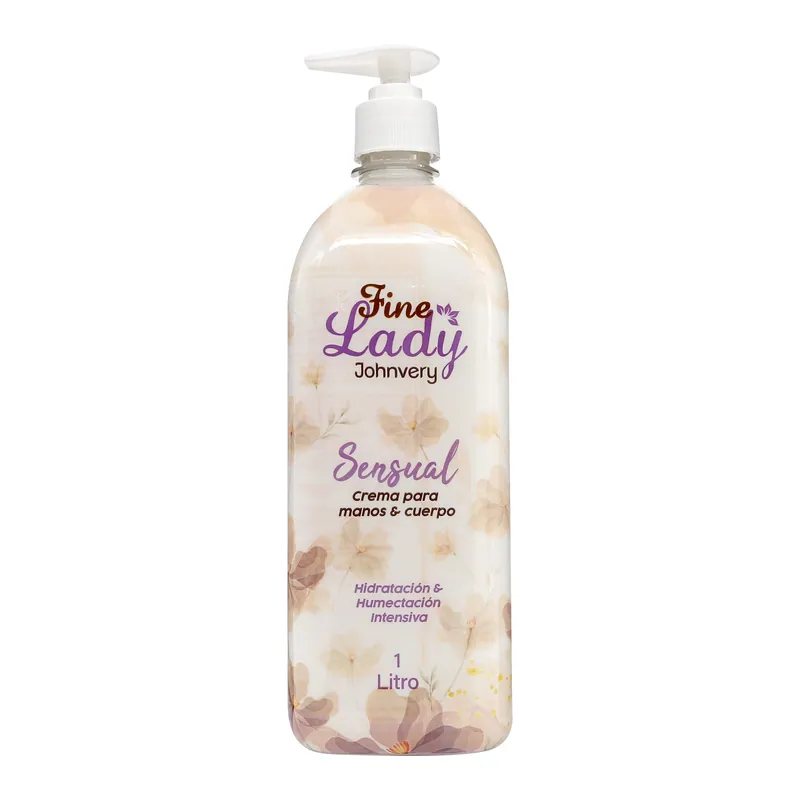Cre Mano Cuerpo Fine Lady Sensual 1000 mL