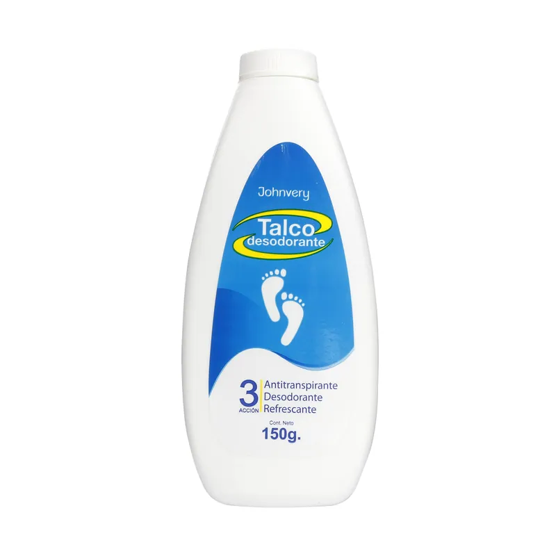 Talco Desodorante pies Johnvery 150 g