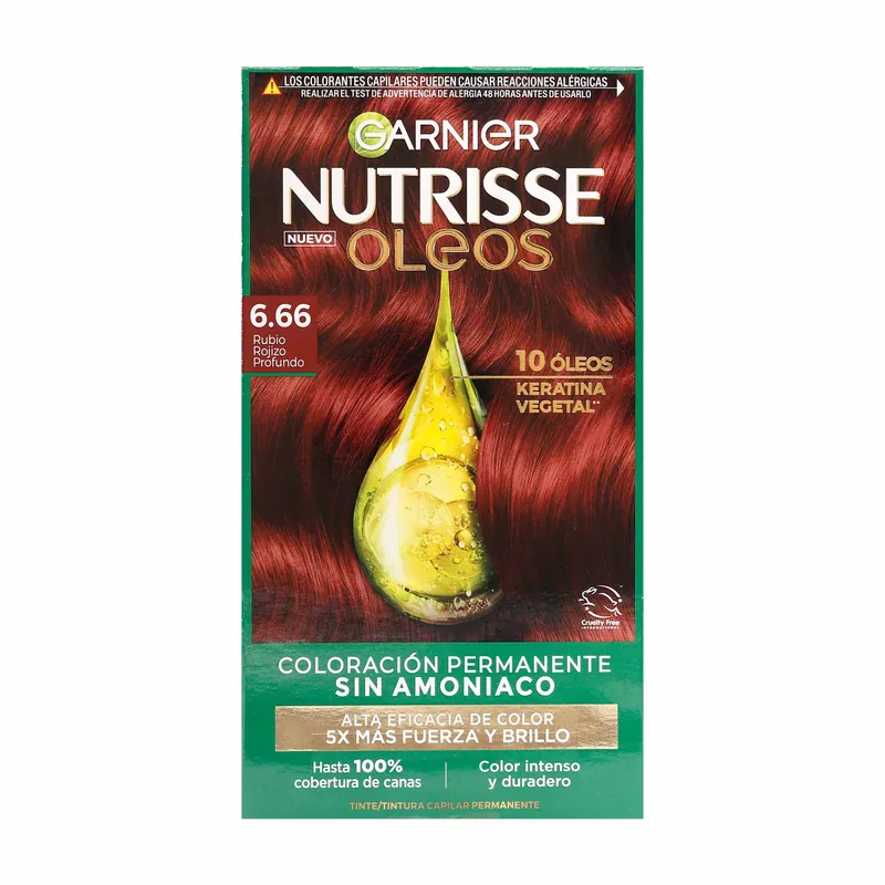 Nutrisse Oleo 6.66 Rubio Rojizo Profundo