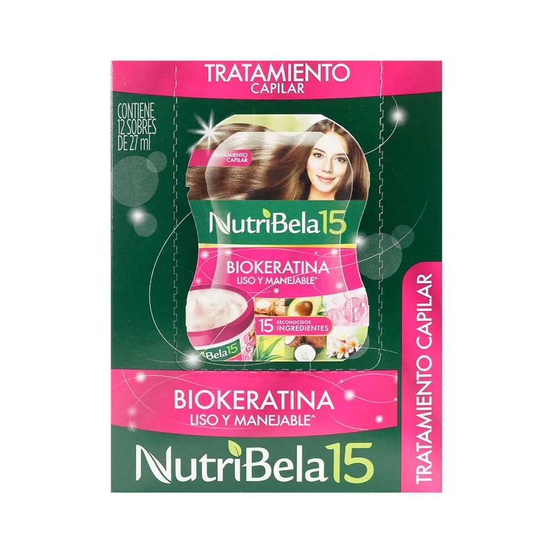 Trat Nutribela Biokeratina 27 mL 12sbs