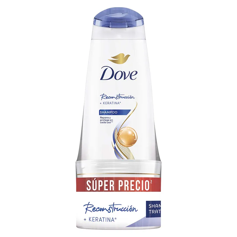 Champú Dove Recons 370 Ml+trat Recons 300 g