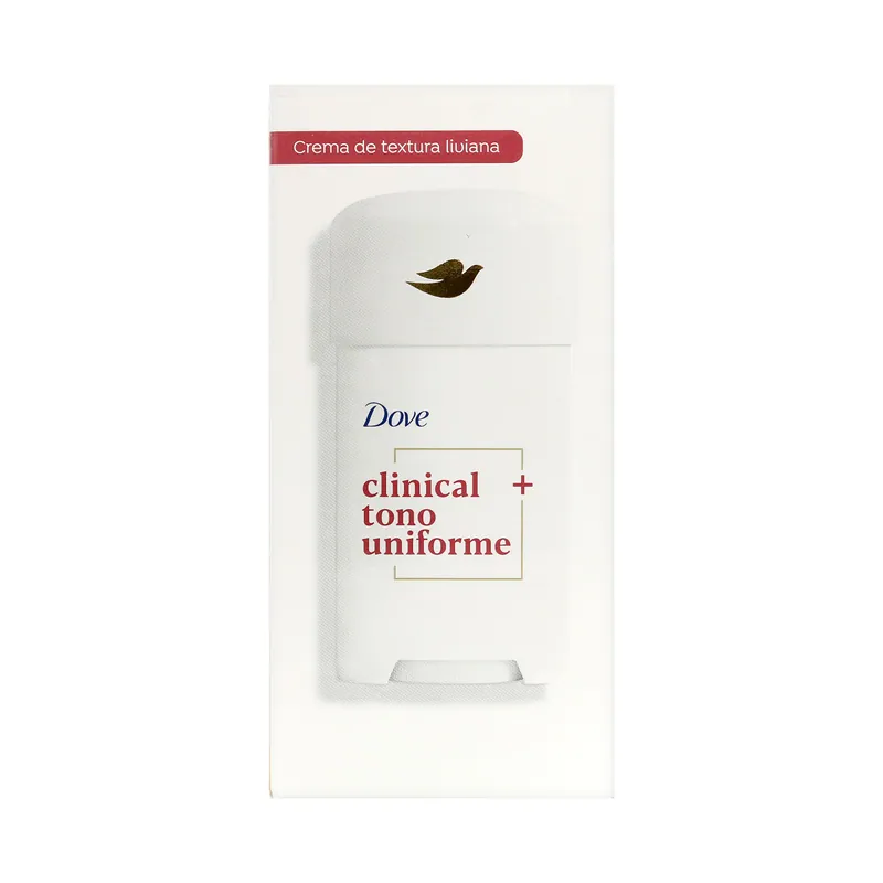 Desodorante Dove Clin crema Tono Unif 58 g M