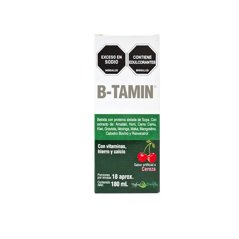 B-Tamin jarabe Cereza 180 mL ICOM